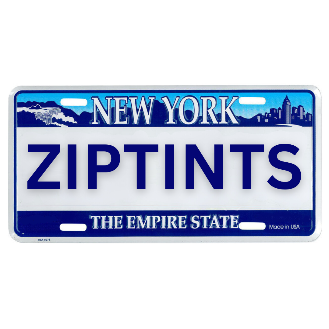 Ziptints™ Privacy Plate