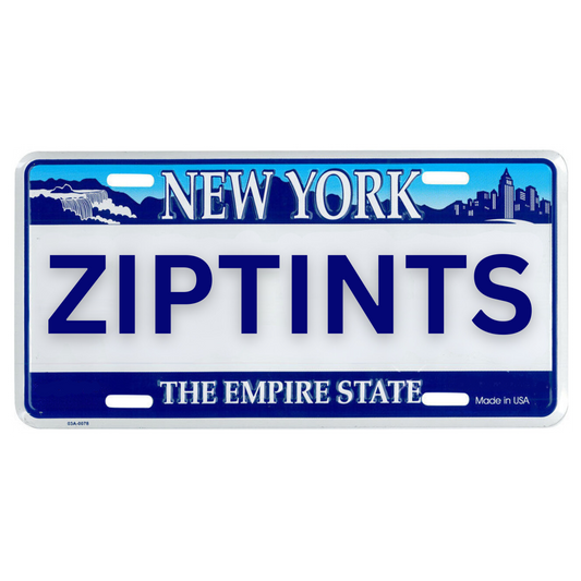 Ziptints™ Privacy Plate