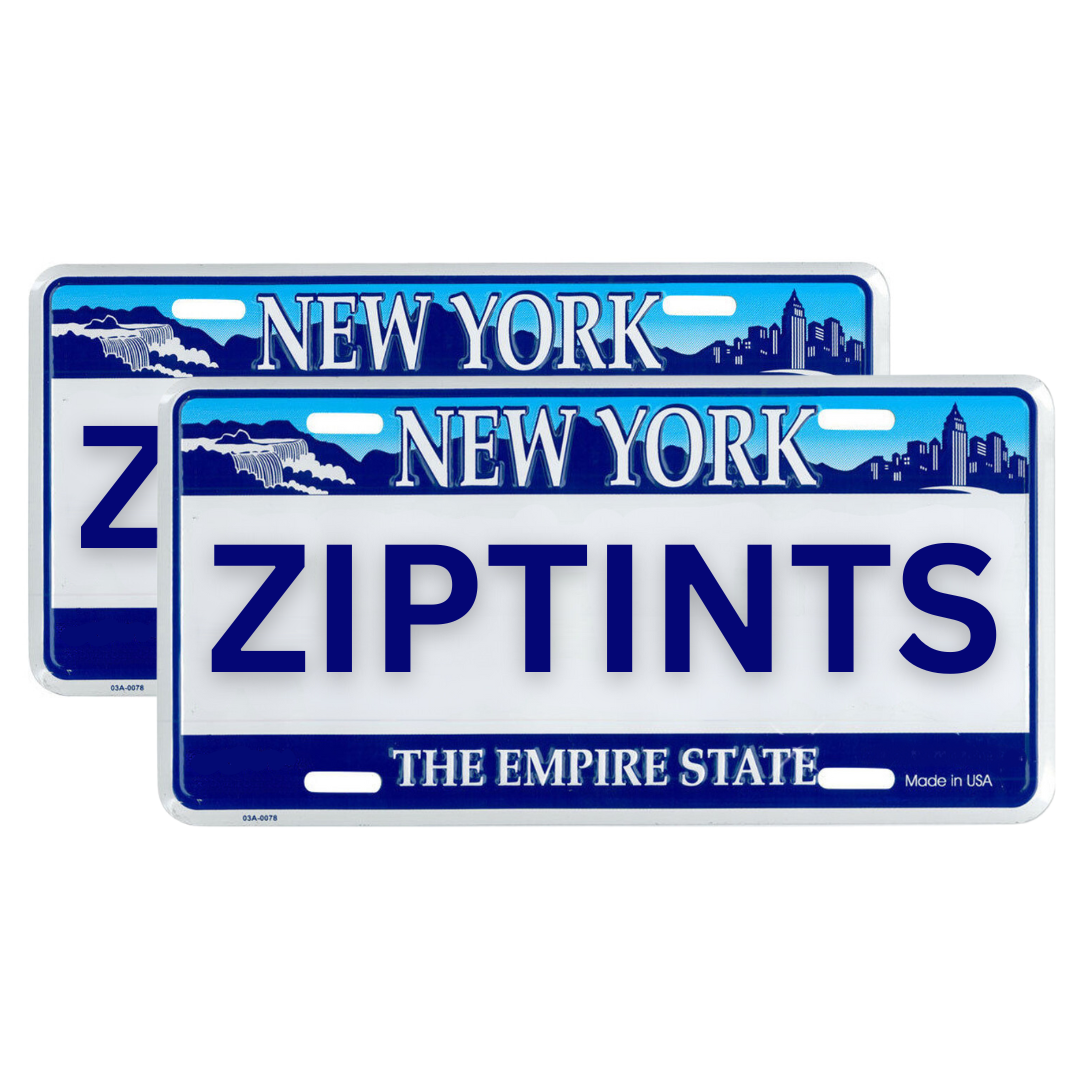 Ziptints™ Privacy Plate