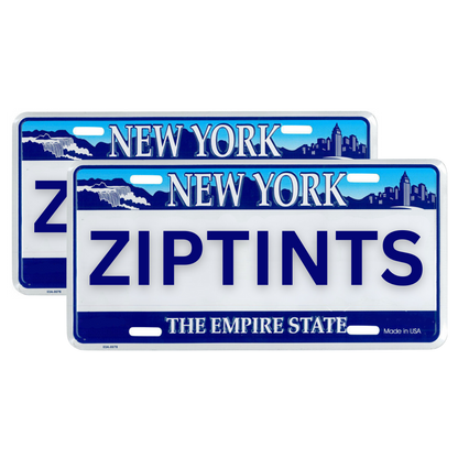 Ziptints™ Privacy Plate